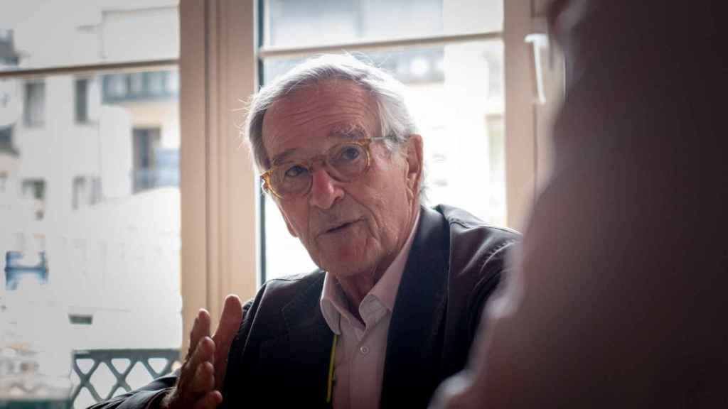 L'exalcalde de Barcelona Xavier Trias durant una entrevista amb Metrópoli Abierta