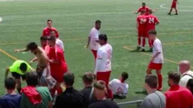 Agresión a un árbitro en Barcelona / CATALUNYAFUTBOL