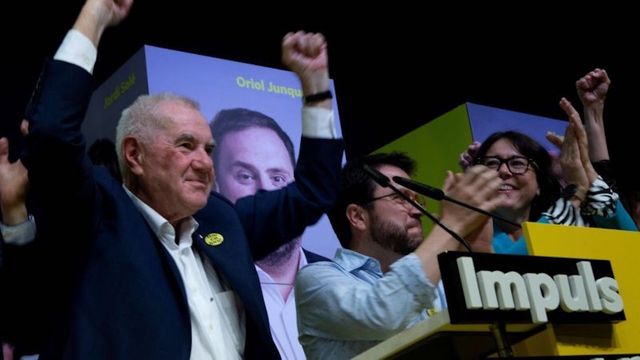 Ernest Maragall, tras ganar las elecciones en mayo de 2019 / EFE