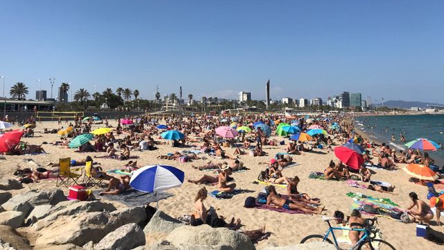 La Playa del Bogatell este sábado / CEDIDA