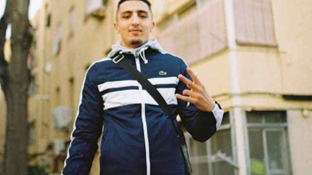 El cantante Morad en la Florida, de l'Hospitalet del Llobregat