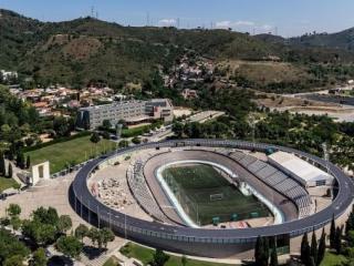 Vista aérea del Velódromo de Horta / AJUNTAMENT