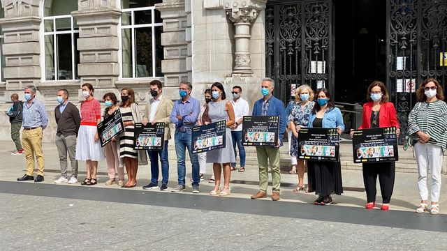 Minuto silencio Ayto Santander / AYTO
