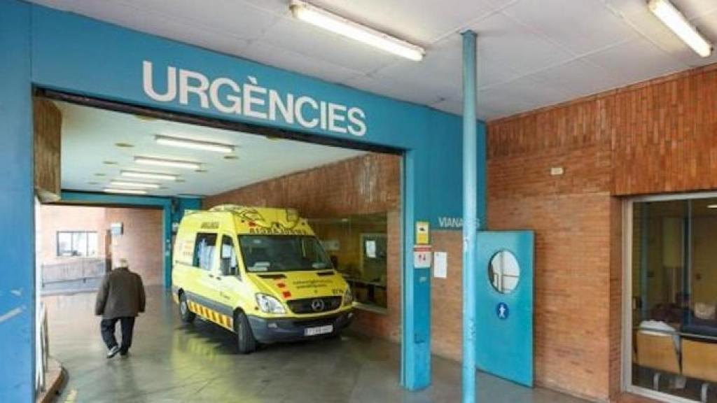 Una ambulància a les Urgències del Vall d'Hebron / VALL D'HEBRON