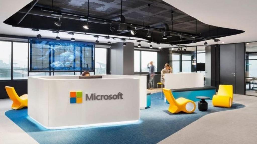 Oficina de Microsoft en una imagen de archivo