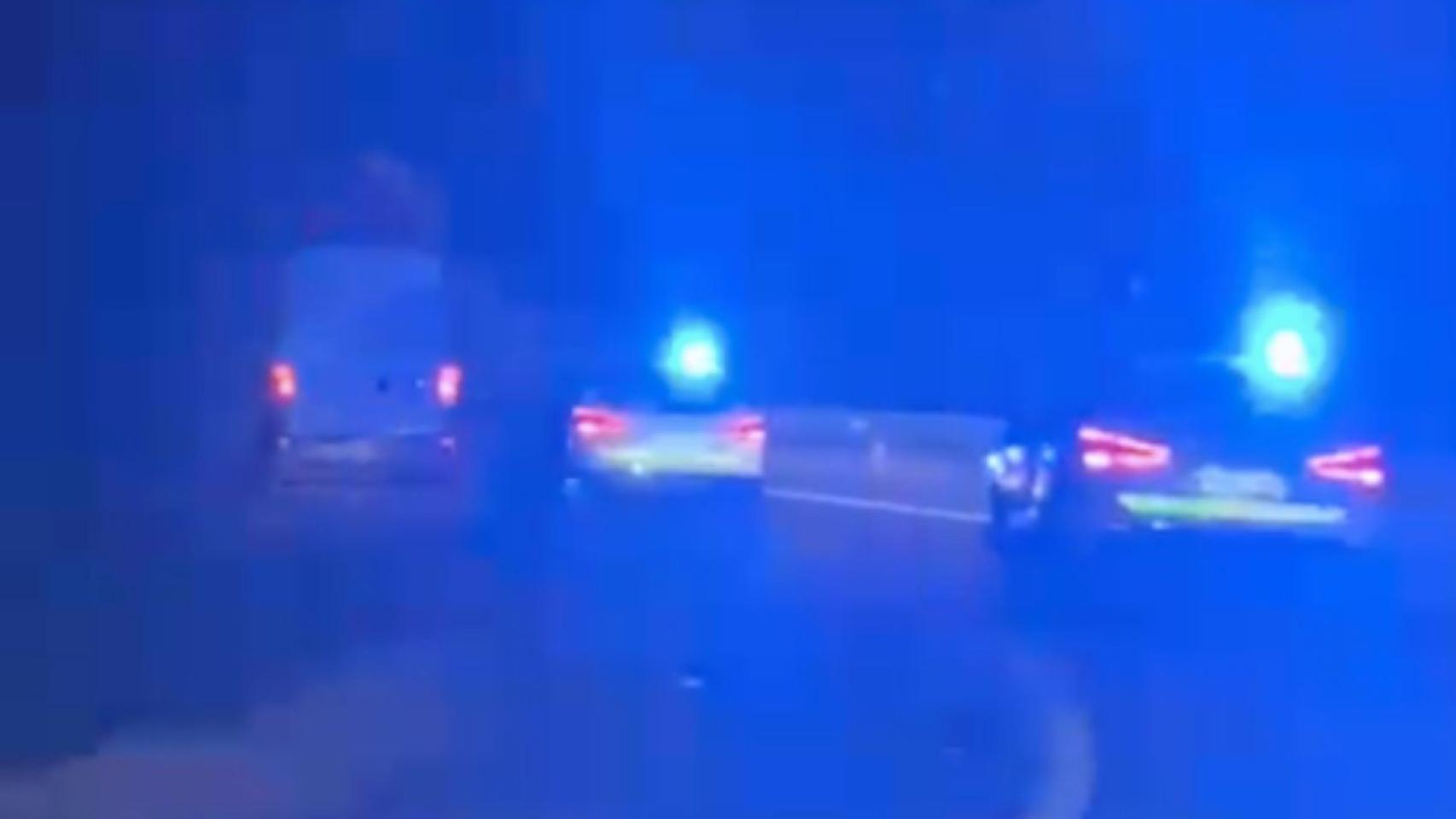 Persecución policial de unos ladrones en la salida de Sabadell / METRÓPOLI