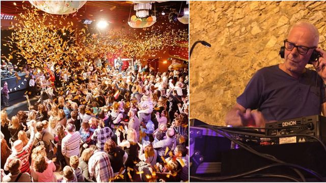 La sala Luz de Gas llena de gente y Fede Sardà, director de la sala barcelonesa / Archivo - Redes Sociales