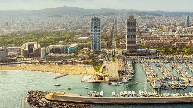 Panorámica del Port Olímpic de Barcelona / AYUNTAMIENTO DE BARCELONA