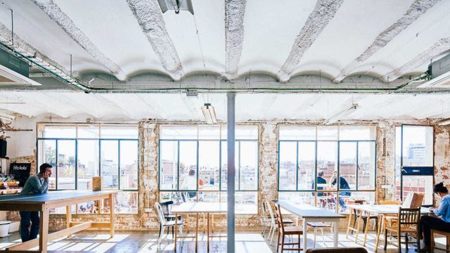 Sala de uno de los mejores 'coworkings' de Barcelona / BETAHAUS