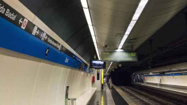 Estación de metro de Badal, de la línea L5