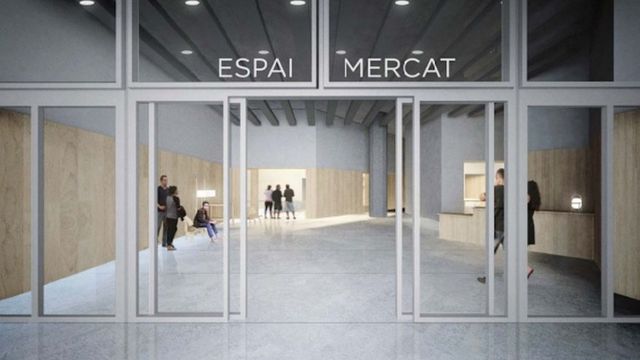 Así será el nuevo espacio vecinal del Mercat de Sant Antoni en una proyección del Ayuntamiento / AYUNTAMIENTO DE BARCELONA