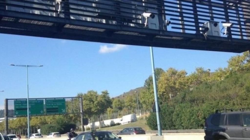 Radar de tram a la Ronda de Dalt / AYUNTAMIENTO DE BARCELONA