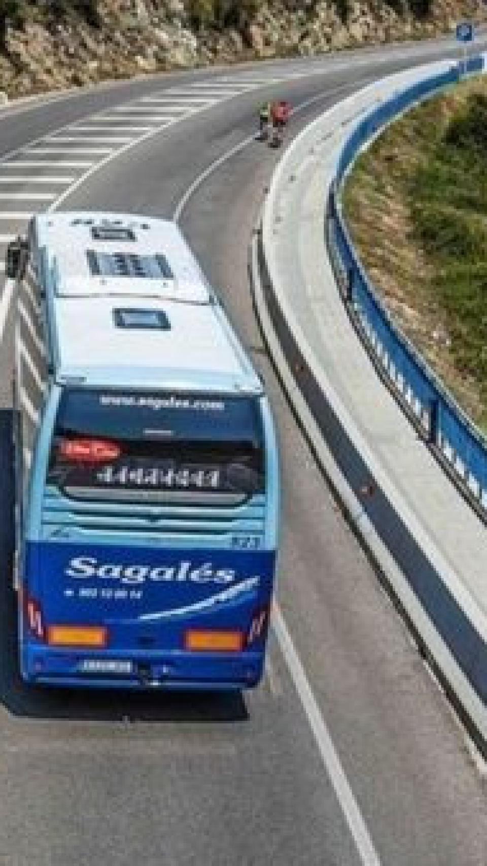 Un autocar de la companyia Sagalés / SAGALÉS
