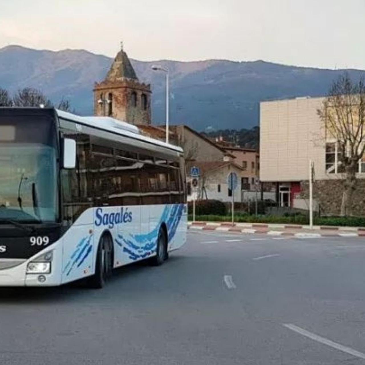Un autocar de la companyia Sagalés / SAGALÉS