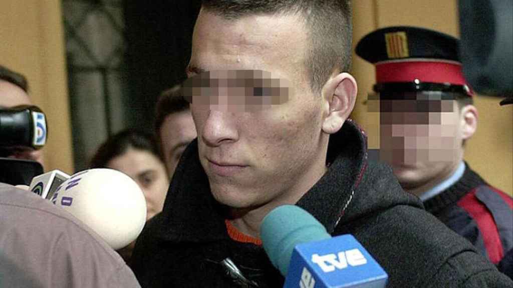 Valentín Moreno, en una imatge d'arxiu de la declaració del judici del crim de Vila Olímpica