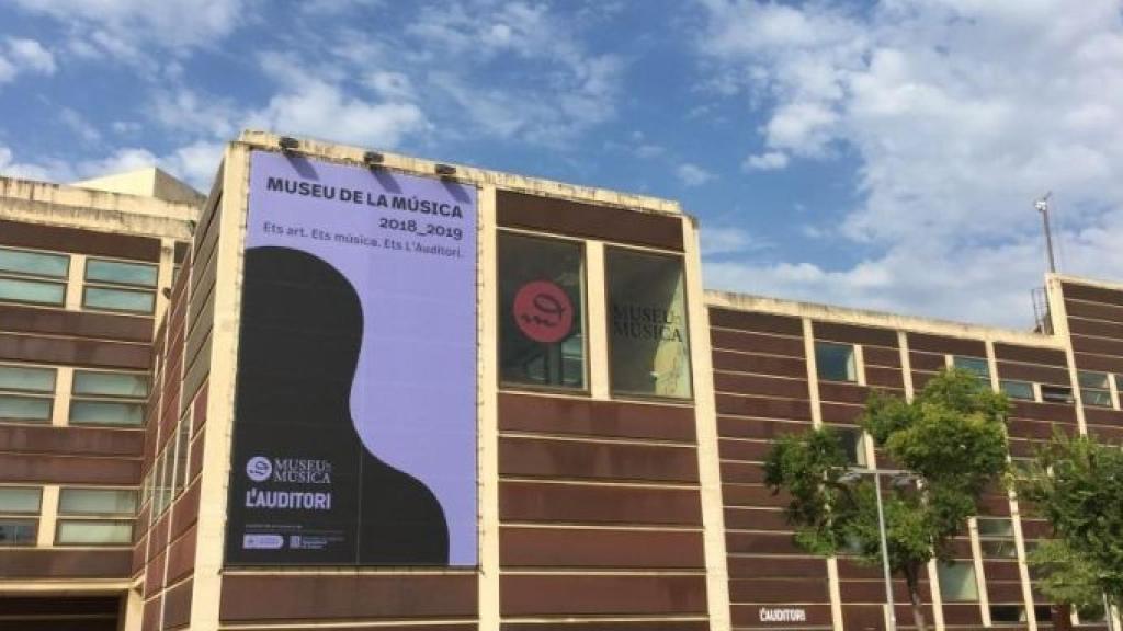 Exterior del museo de la Música de Barcelona