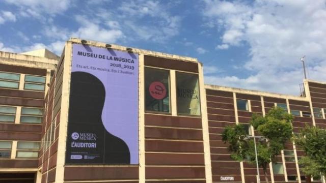 Exterior del museo de la Música de Barcelona