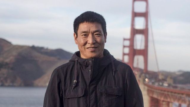 El cineasta Dhondup Wangchen