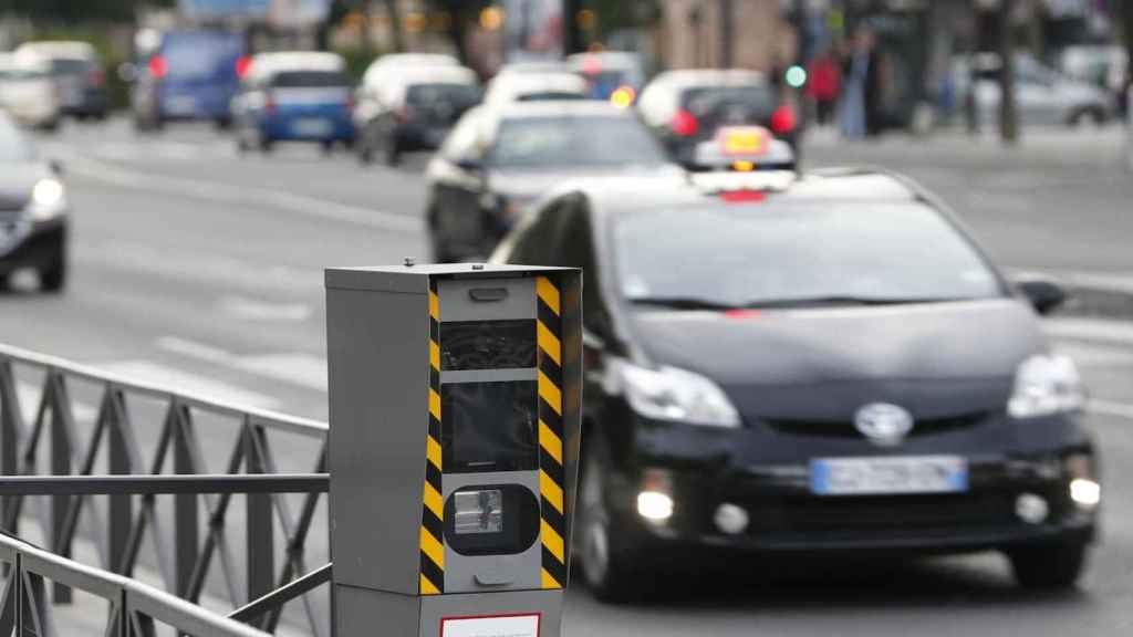 Un radar a Barcelona en una imatge d'arxiu