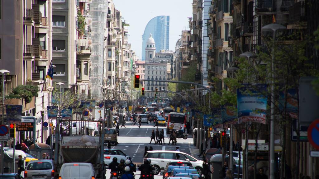 Viviendas en la calle de Balmes de Barcelona