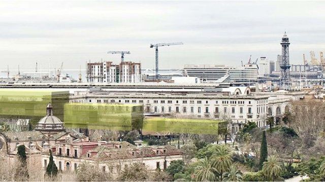 Recreación de la futura Biblioteca Estatal de Barcelona / NITIDUS ARQUITECTES SLP