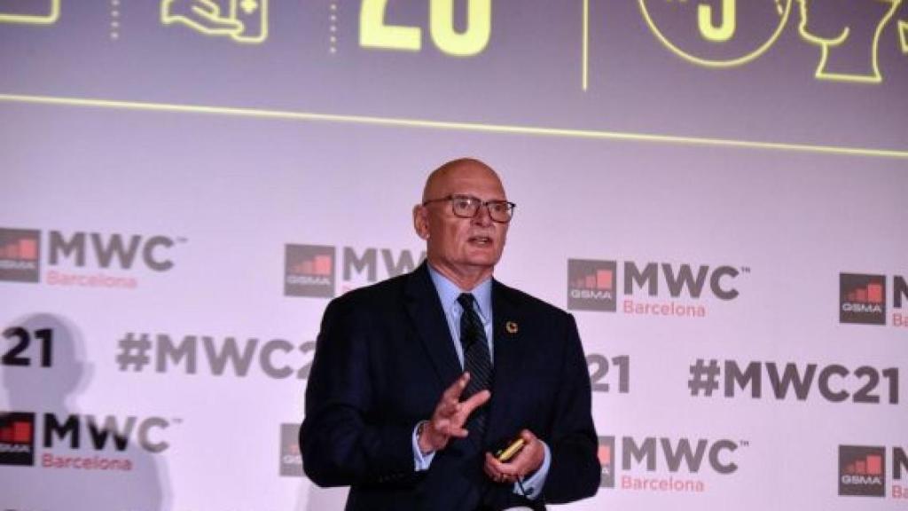 El director general de la GSMA Limited, John Hoffman, en una imatge d'arxiu