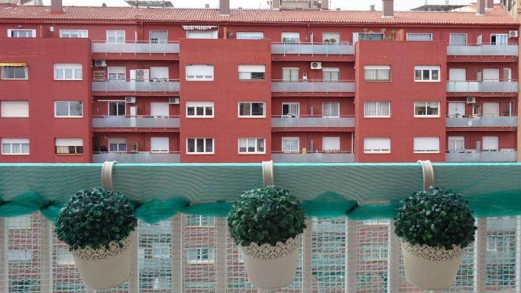 Bloque de viviendas en Ciutat Meridiana de Barcelona