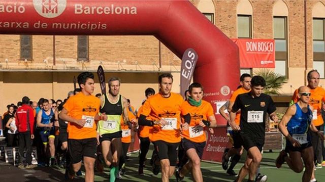 Participantes de la cursa de Salesians Sarrià en Barcelona en una edición anterior / SALESIANS SARRIÀ