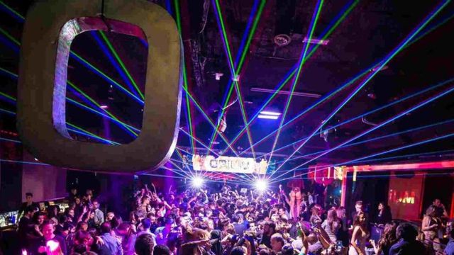 Interior de una de las discotecas de Barcelona