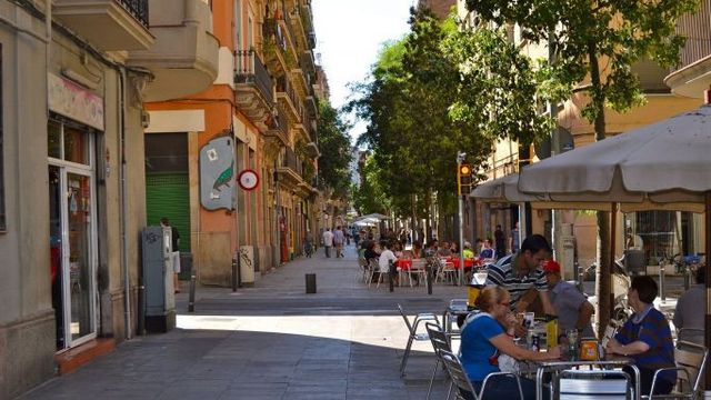 La calle de Blai, lugar del crimen, en una imagen de archivo