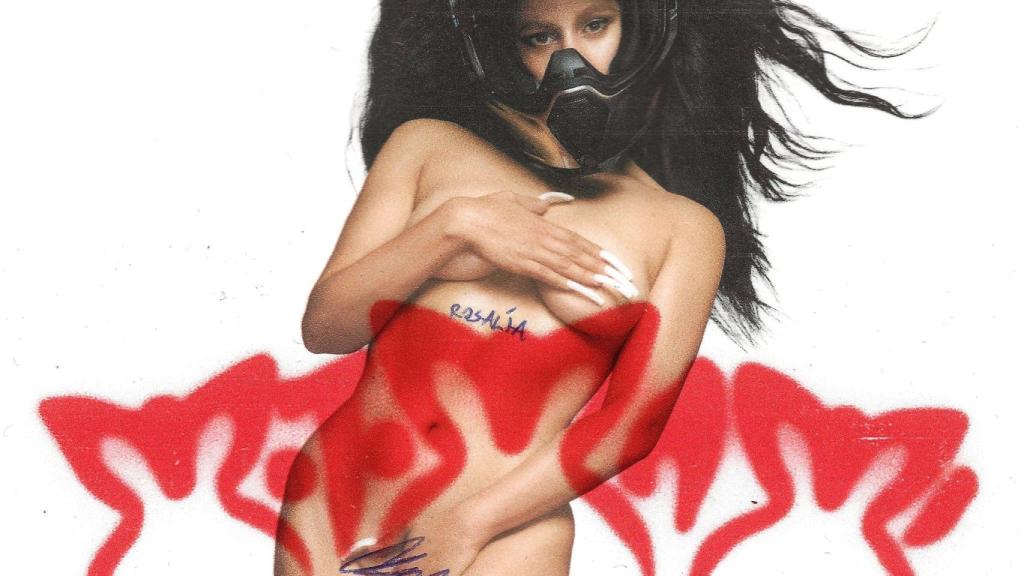 Rosalía, desnuda en la portada de Motomami / REDES SOCIALES