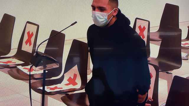 El cantante Morad declara ante la juez en un juicio anterior / ELENA GARRIDO