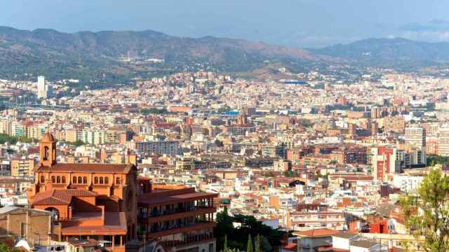Vista panorámica de Barcelona