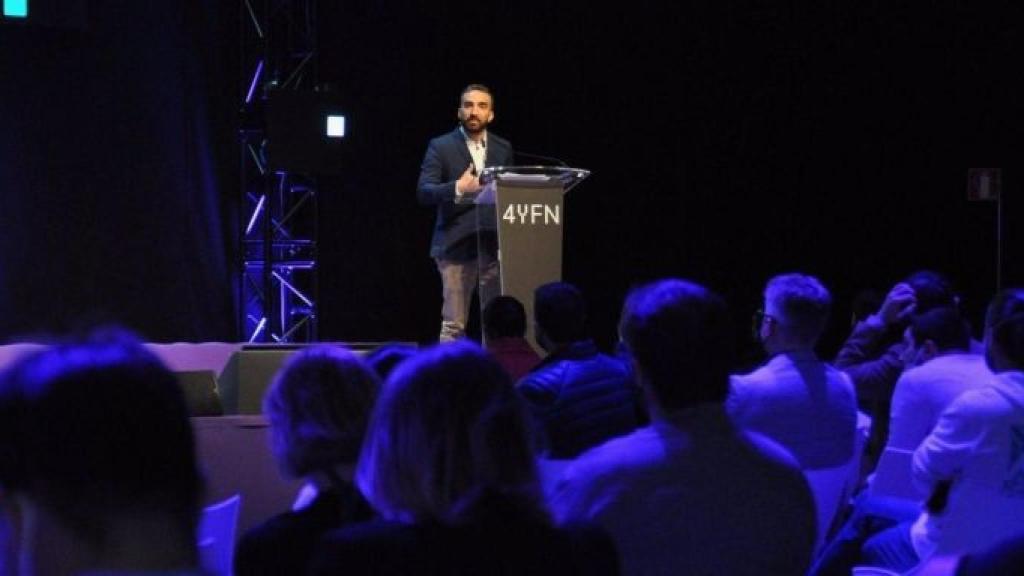 El Alto Comisionado para España Nación Emprendedora, Francisco Polo, en el MWC - GOBIERNO