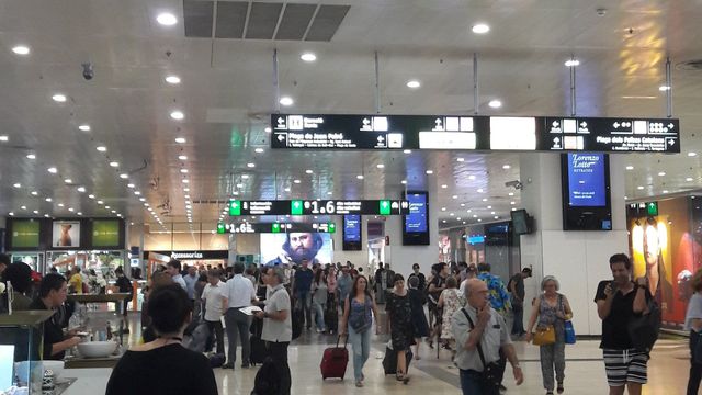 Estación de Sants en una imagen de archivo / TWITTER