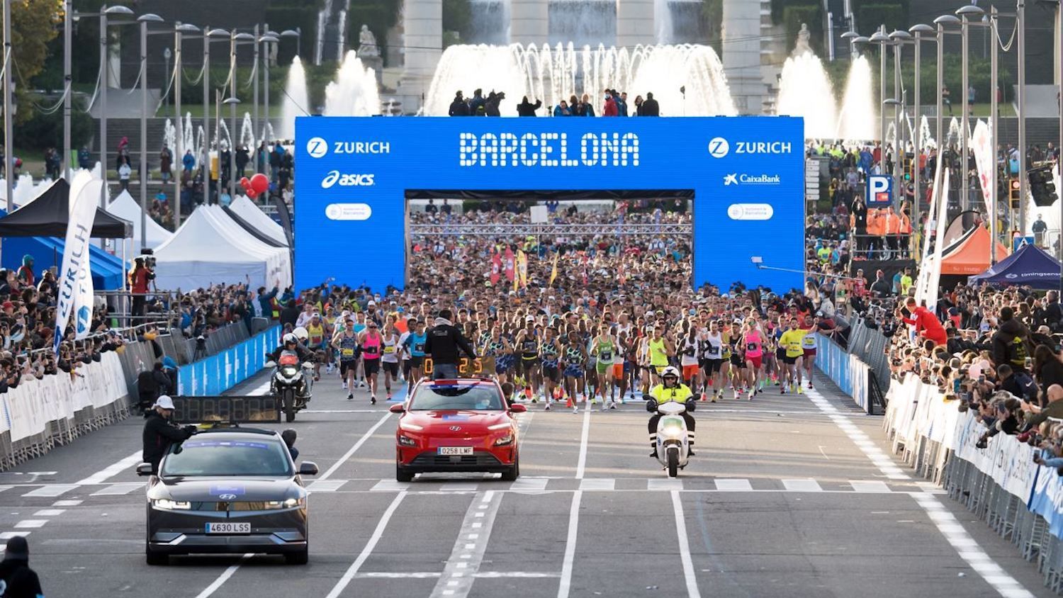 Corredores del Maratón de Barcelona en una edición anterior / ZURICH MARATÓN DE BARCELONA
