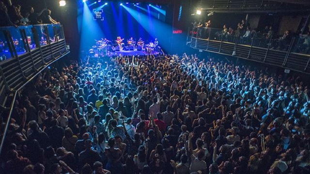 La sala BARTS durante un concierto