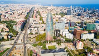 Distrito tecnológico del 22@ en Barcelona