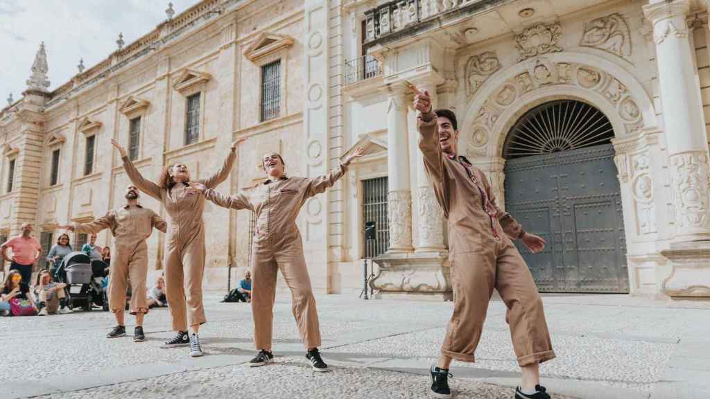 Una de las performances del Festival Dansa Metropolitana / TWITTER