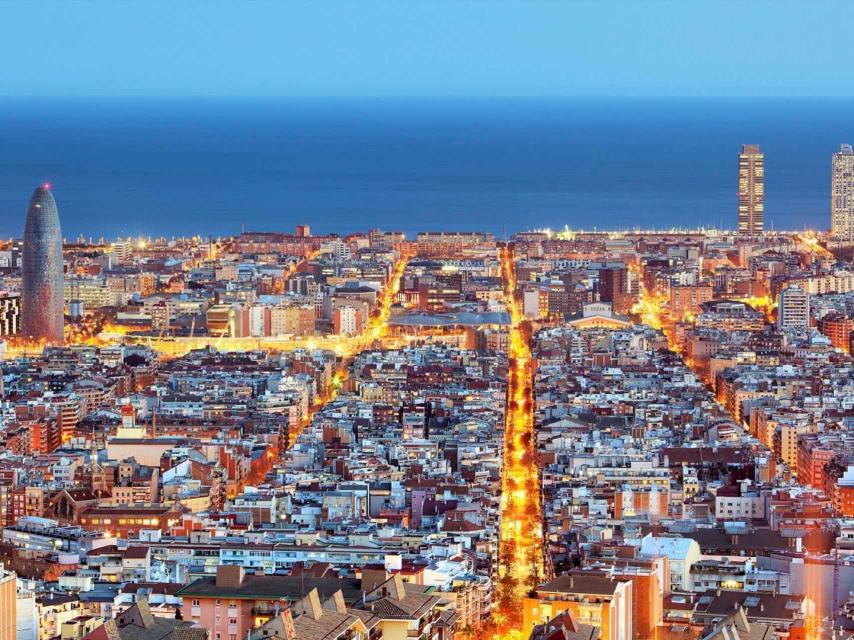 Una panorámica de Barcelona en una imagen de archivo