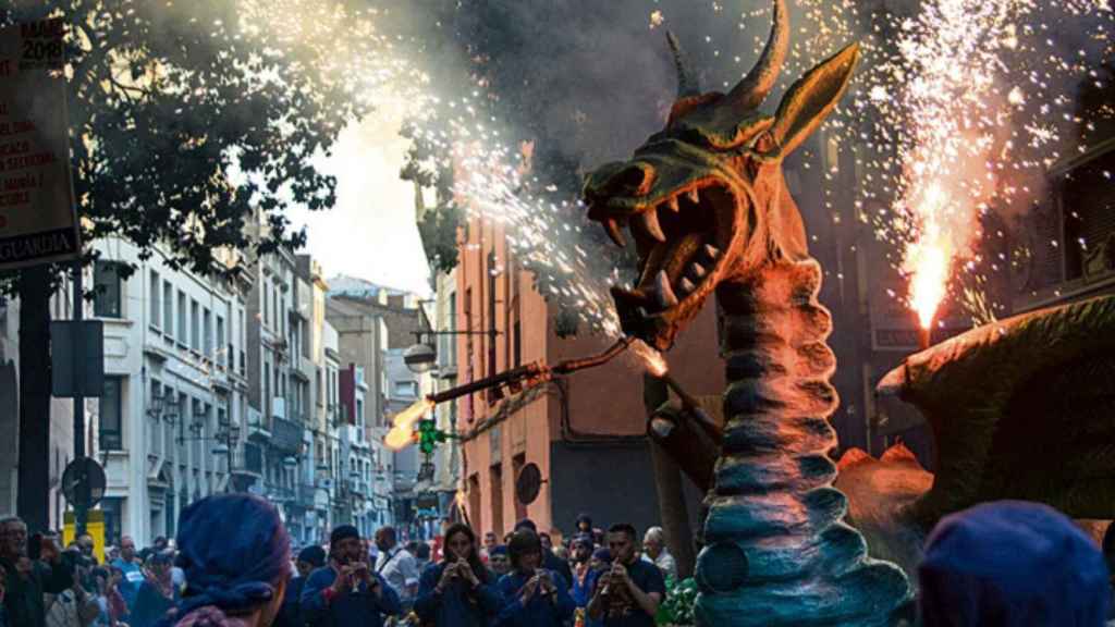 Las 'Festes de maig' de Badalona en una edición anterior