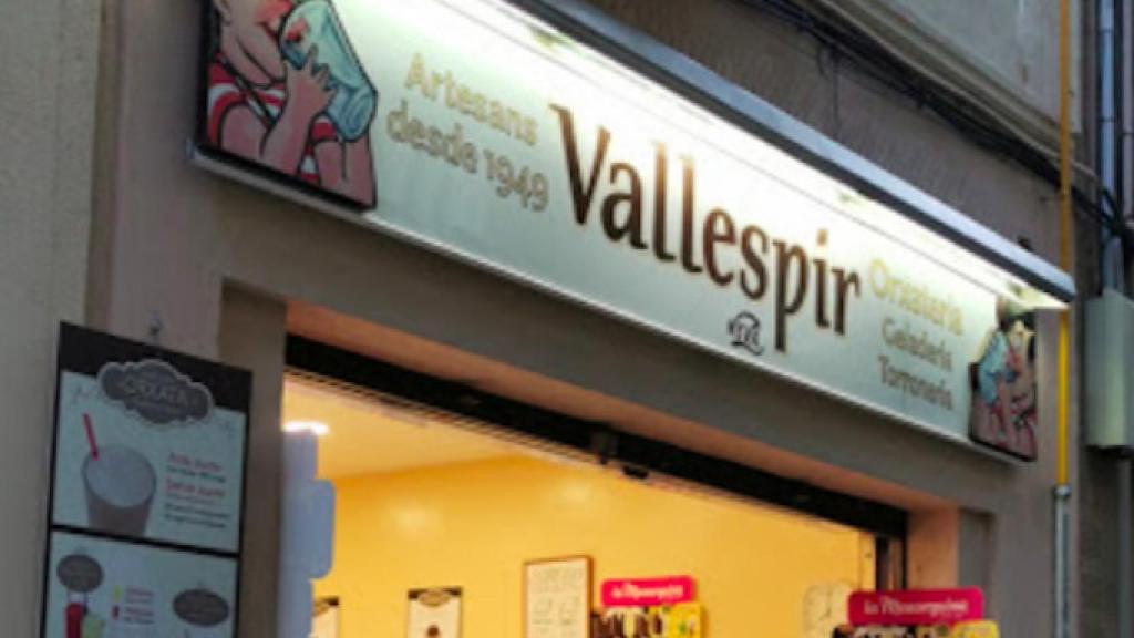 Fachada de la horchateria Vallespir de Sants