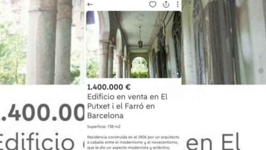 Anuncio de la Casa Tosquella en Wallapop / RRSS