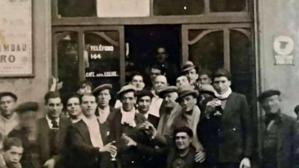 Imagen histórica del bar Mundial / CEDIDA