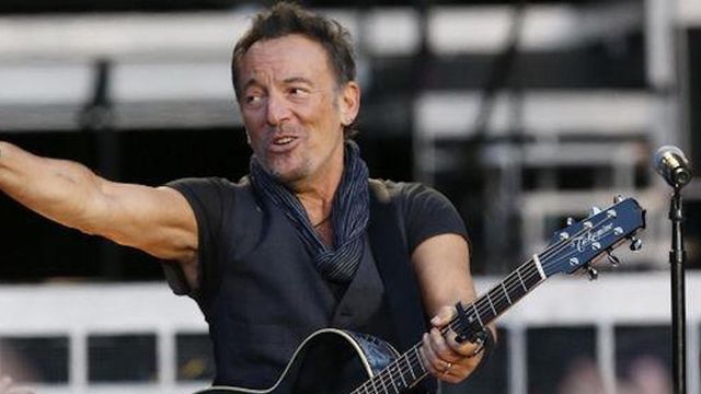 Bruce Springsteen, en un concierto
