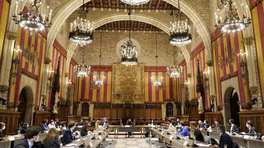 Jóvenes empresarios proponen mejoras para Barcelona a Collboni en el Ayuntamiento / BARCELONA GLOBAL
