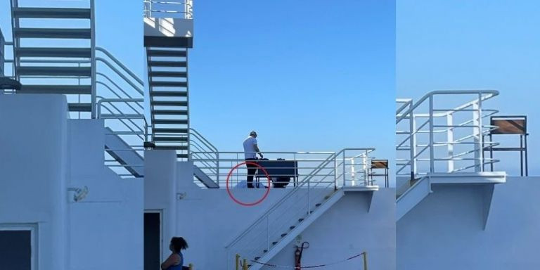 El hombre en la cubierta del barco / CEDIDA 