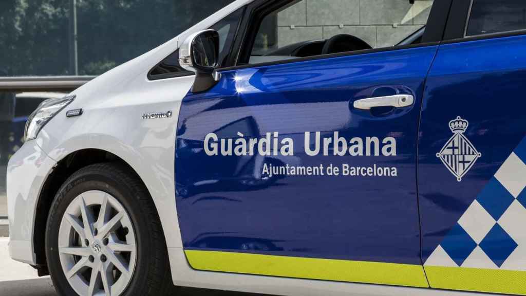 Un cotxe de la Guàrdia Urbana de Barcelona