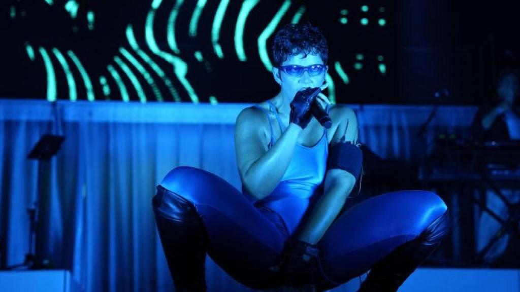 Nathy Peluso durant l'actuació inaugural del Sónar / EUROPA PRESS