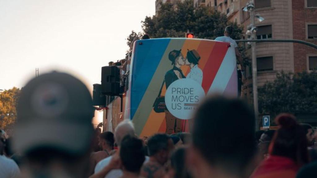 Pancarta en el desfile del Pride / MARCELO RÍOS - @wolf_rios